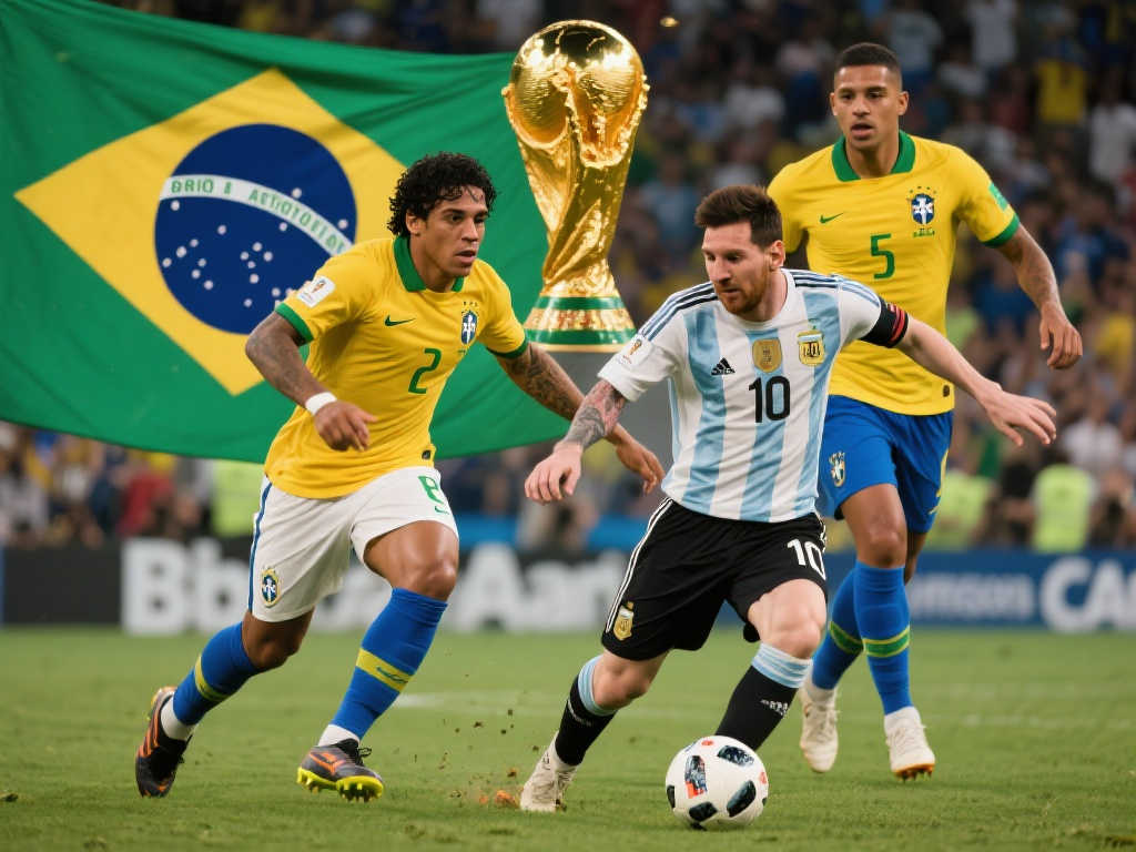 南美双雄巅峰对决：巴西迎战阿根廷